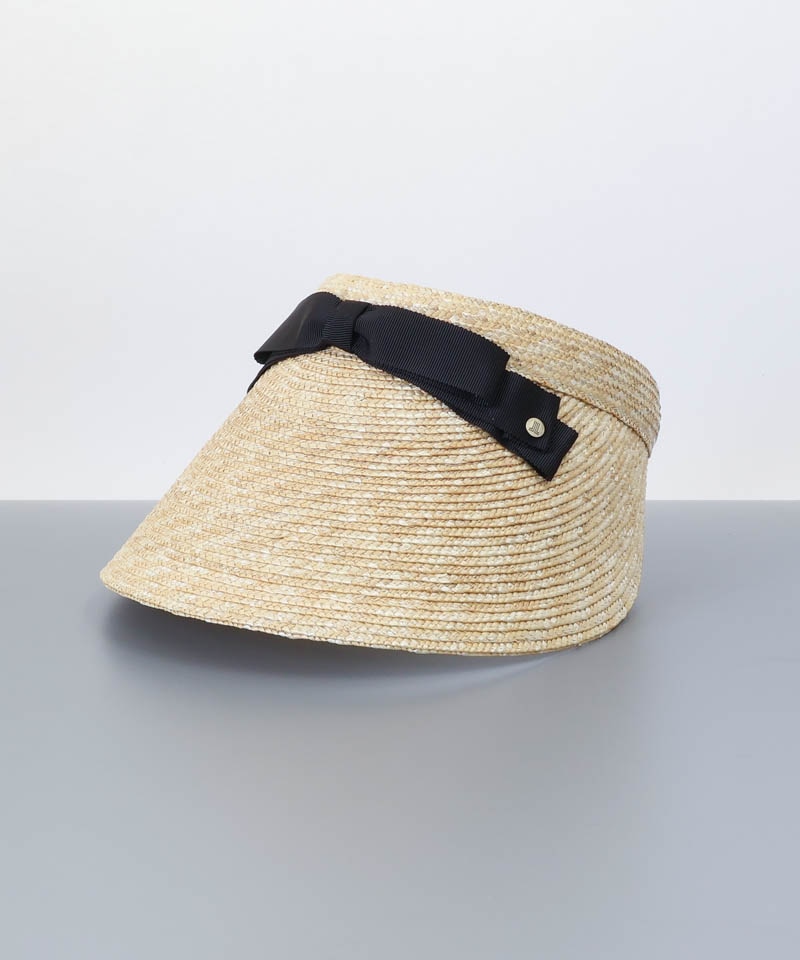 【 Beaurance（ビューランス）】ペーパーブレード遮光付きキャペリンハット